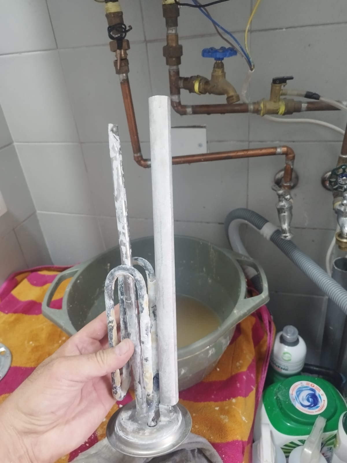 Instalación de termos